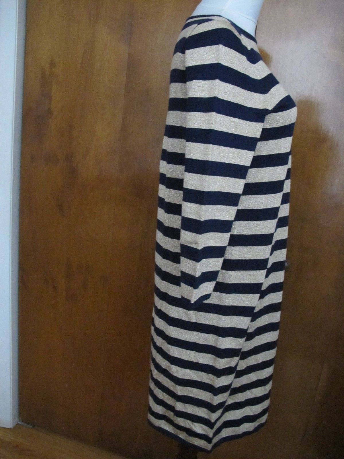 Ralph Lauren women's navy gold NWT dress size medium