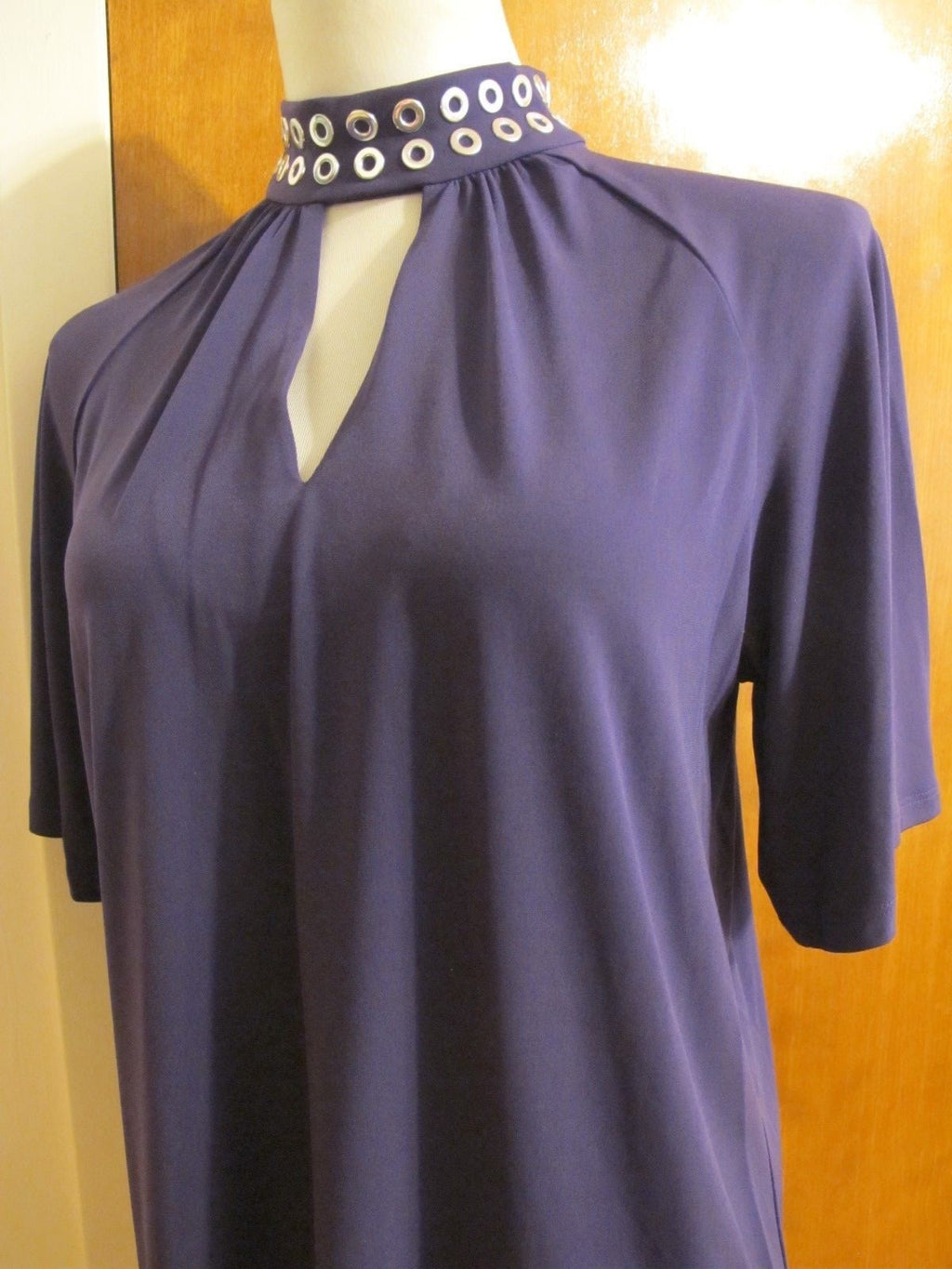 Michael Kors women’s purple detailed top size Medium New