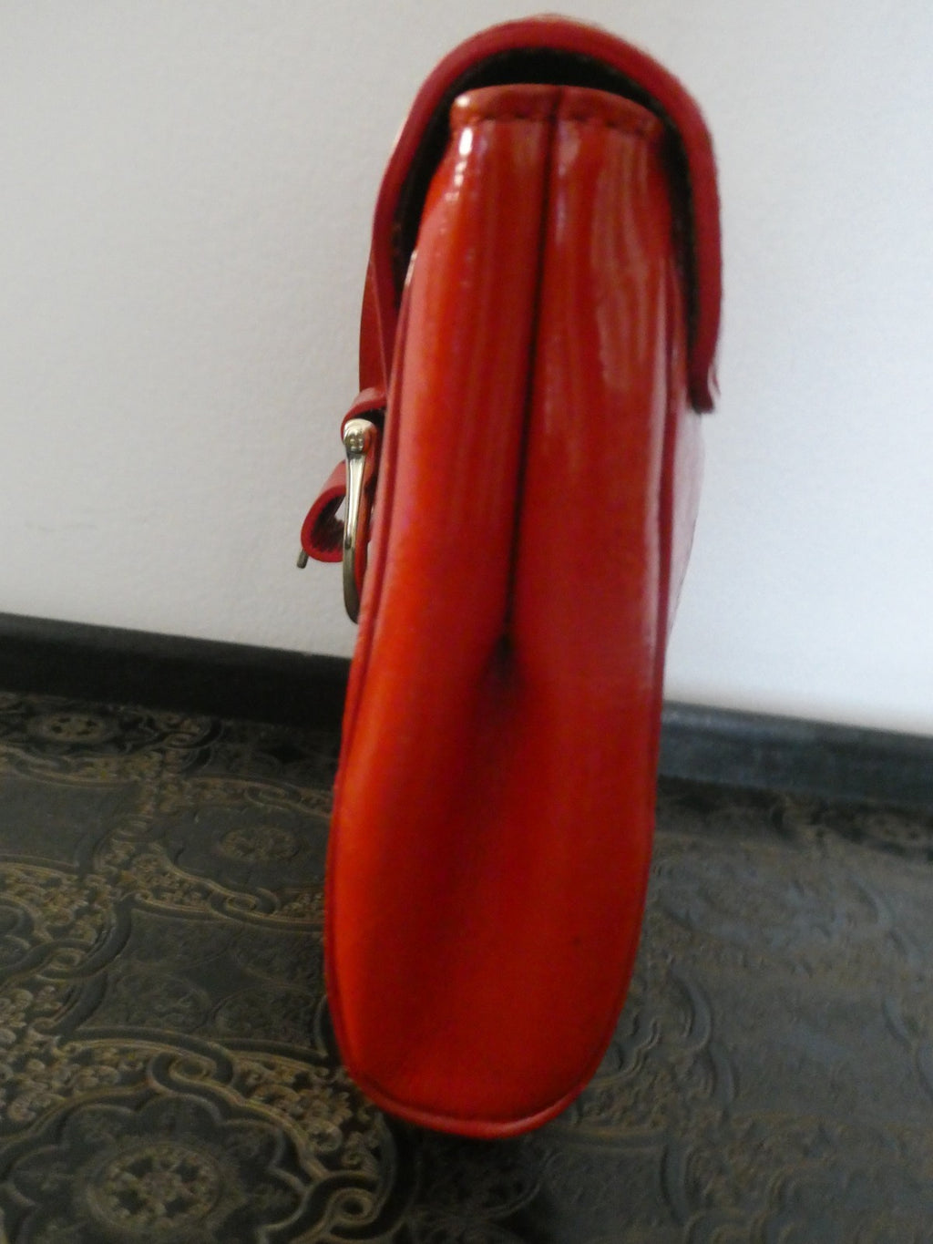 Vintage Kate Spade Women’s Patent Leather Wristlet Red Small Wallet