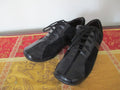 Geox Women's Black Suede Leather Sneakers Shoe Size EU 38 US 8 