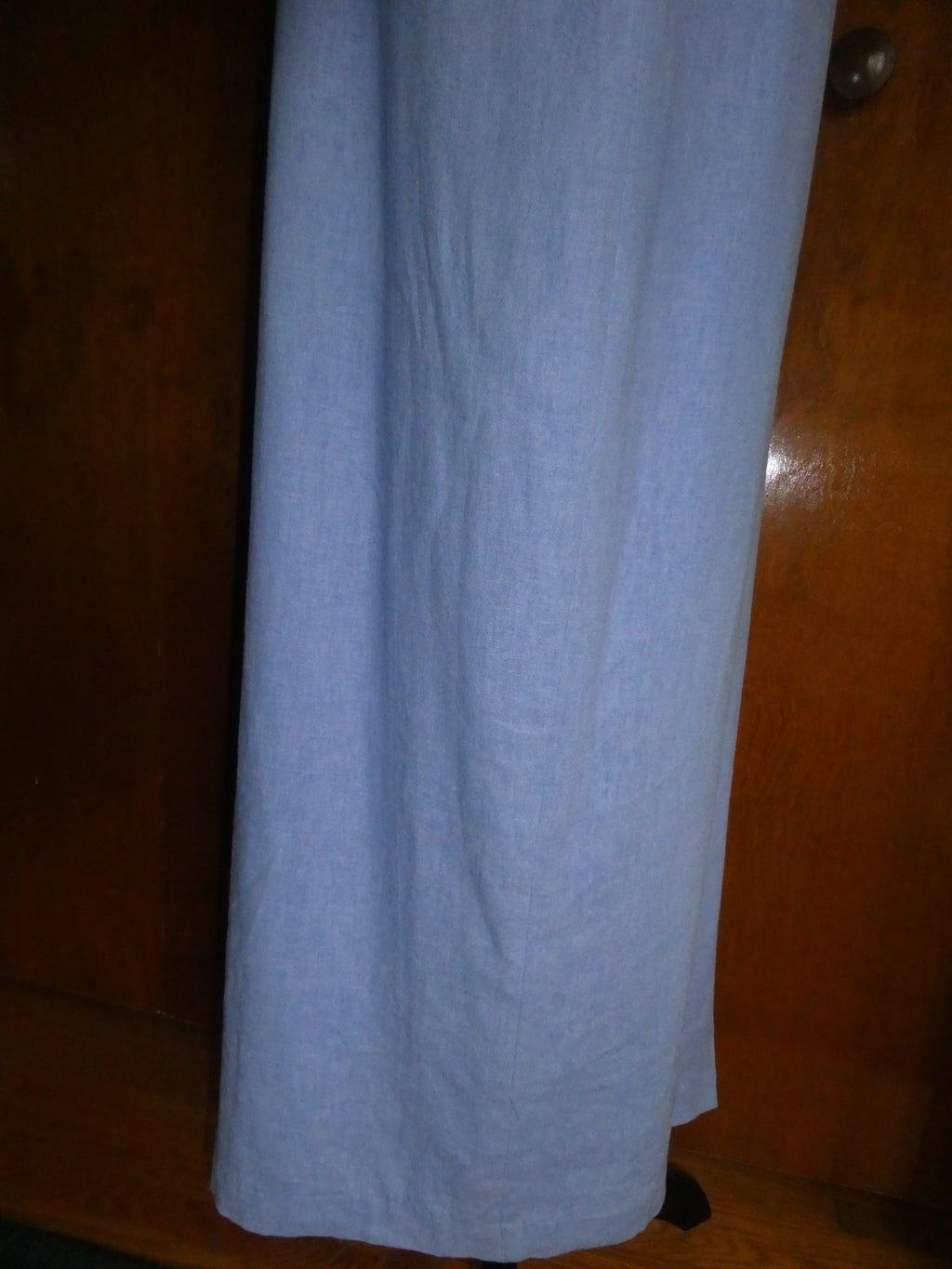 Ultra Dress New York  Lilac Linen Blend Embroidered Floral Maxi Dress Lined 10