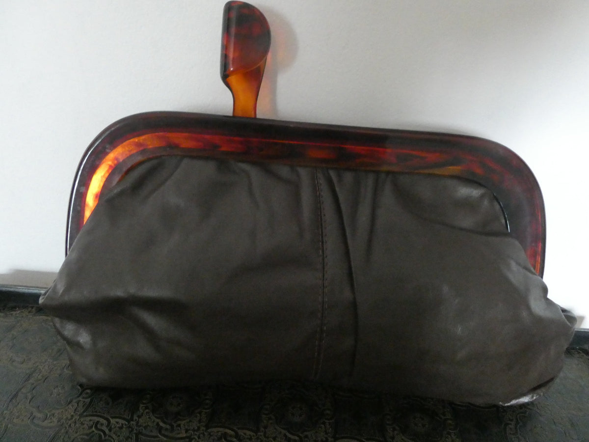 Unbranded Women's Brown Clutch 13” X 8” X  2"