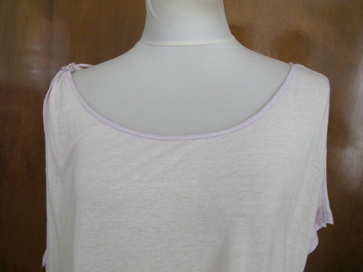 Free People Women’s One Shoulder Lavender Long Top 
