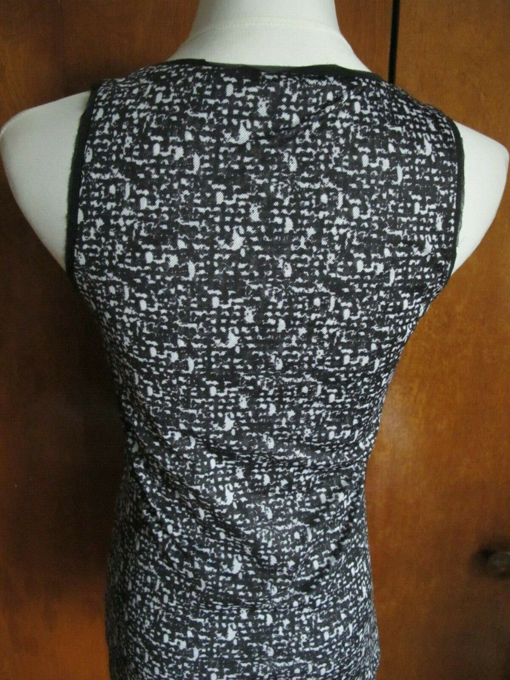 Ann Taylor  women's black evening blouse top size small pre owned 