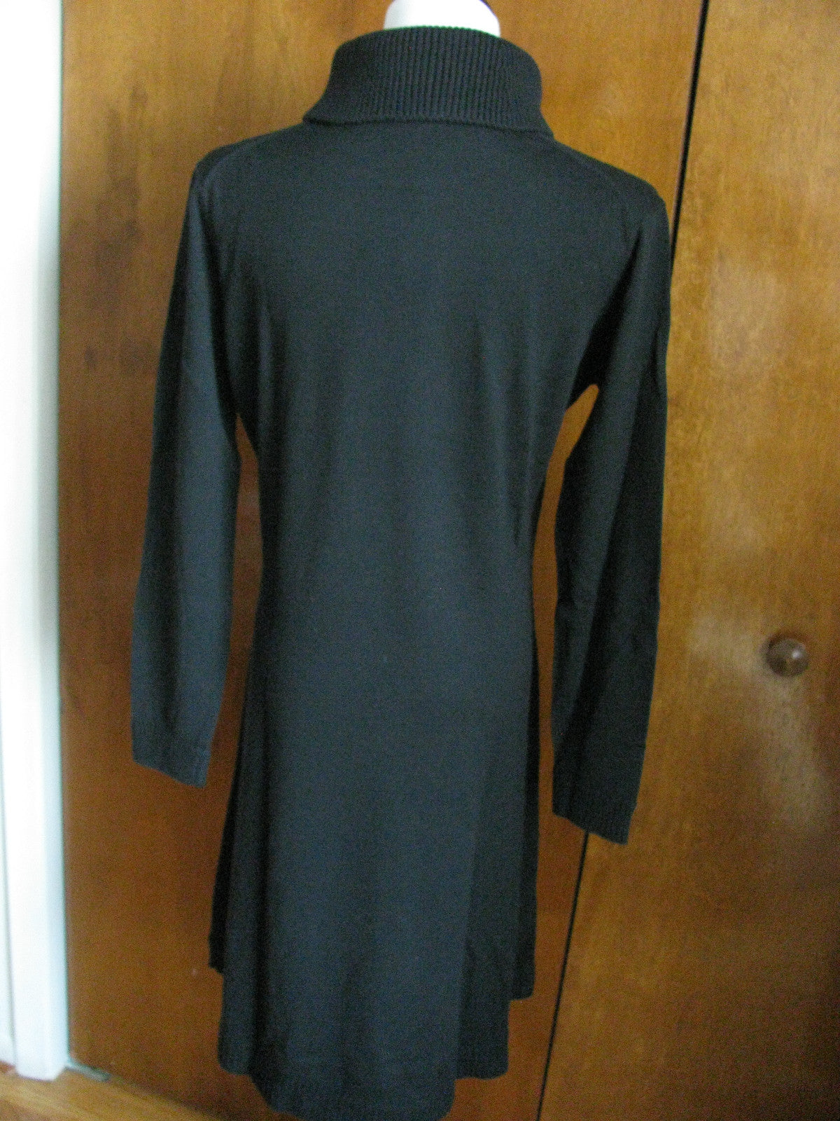Lacoste women's black turtleneck dress 