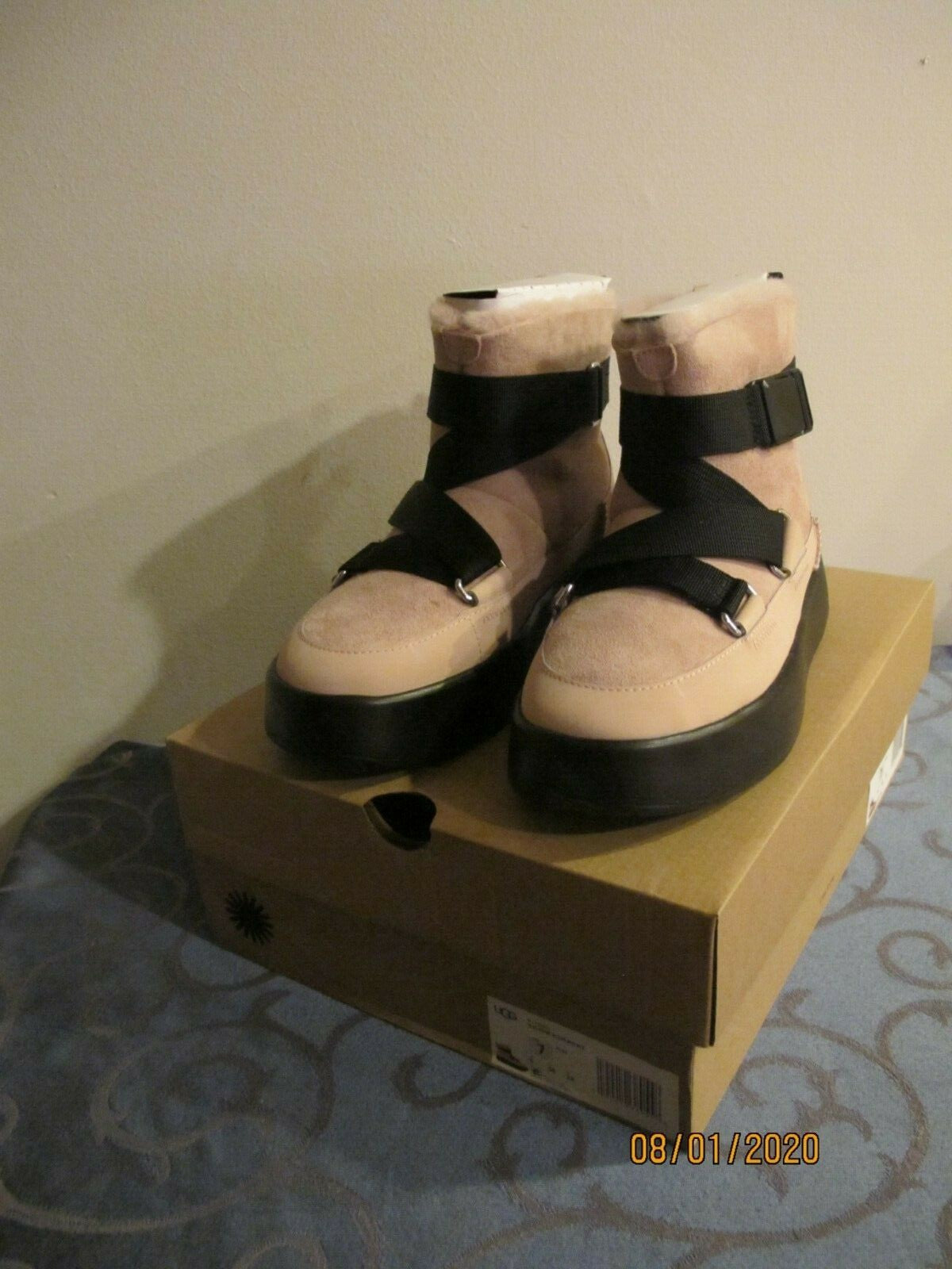 Ugg Australia Women's Classic Boom Buckle Combines Sneaker And Boot 7