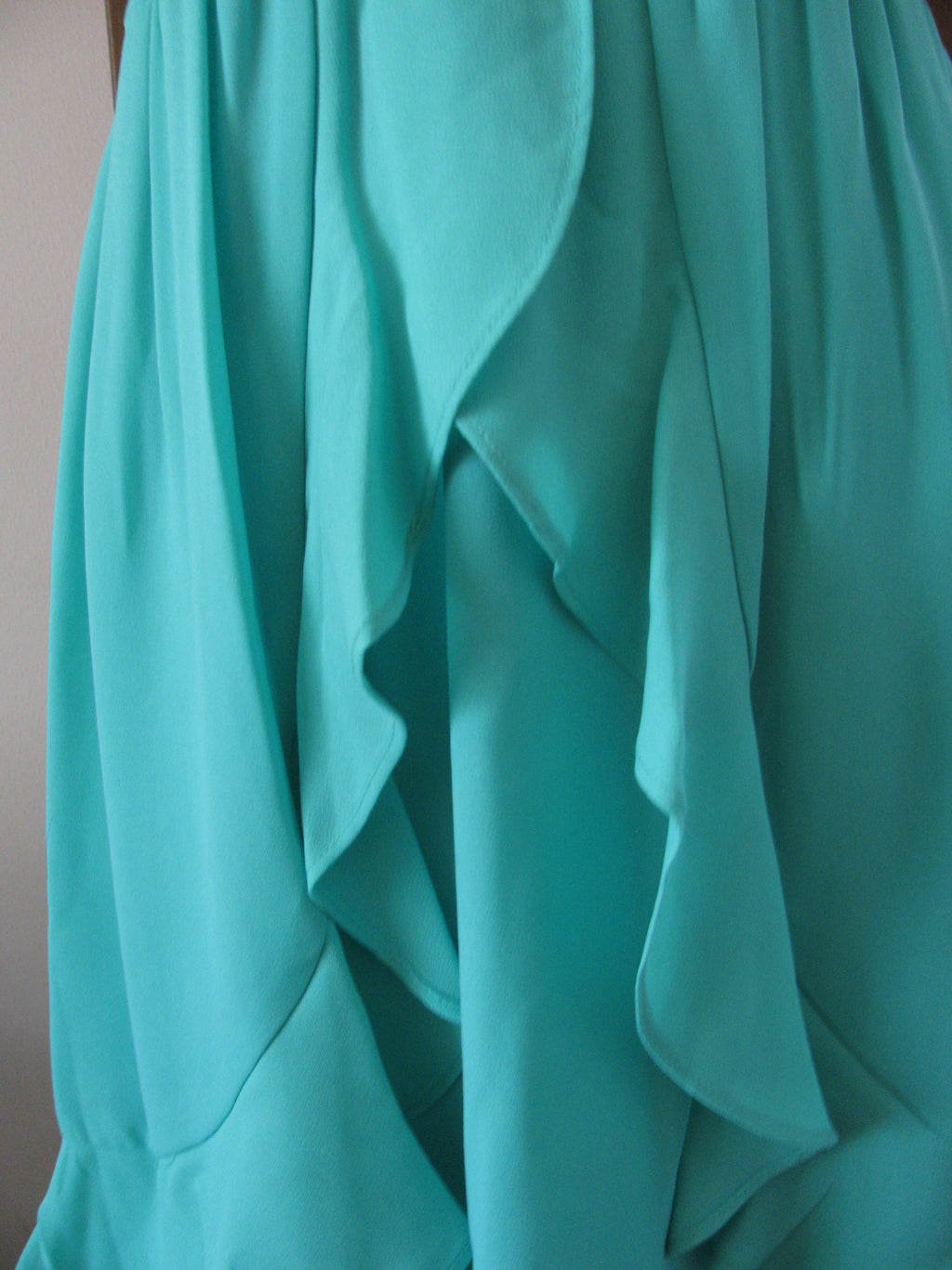 Max And Cleo women's green tide lined detailed  dress size small 