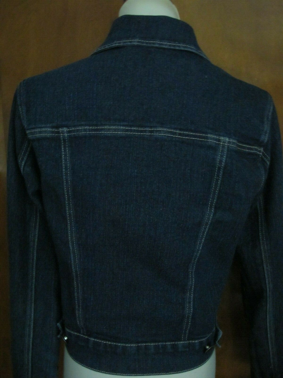 Nofuze Jeans women's soft blue jean jacket medium