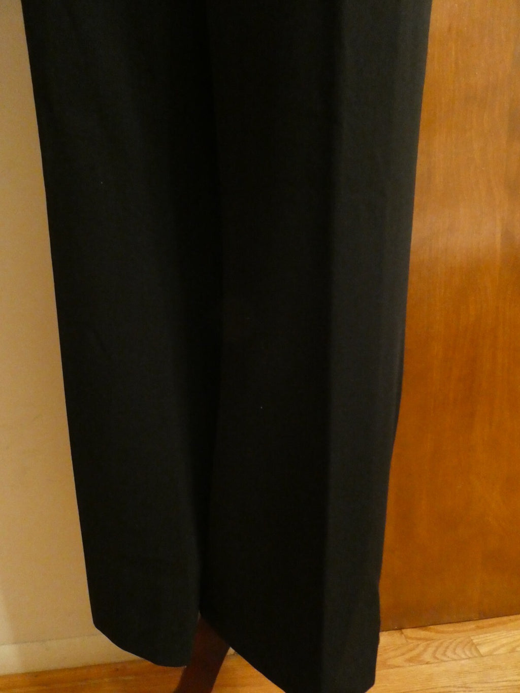 Tahari Arthur S. Levine women's g black full lined dress pants wide leg size 14