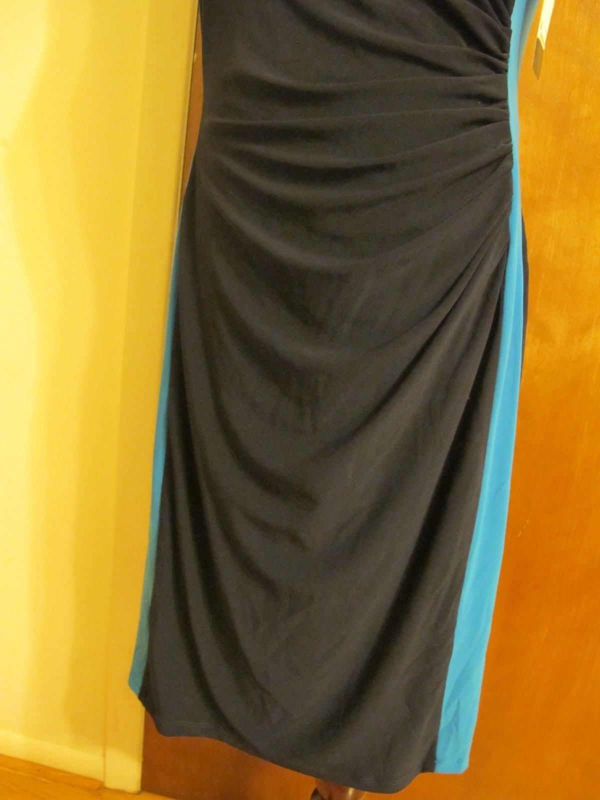Ralph Lauren Women's Navy Blue Lined Evening Dress New