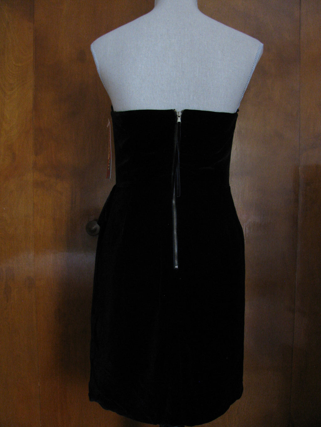 Marc by Mark Jacobs Women's Black Cotton Silk Evening Dress 6 
