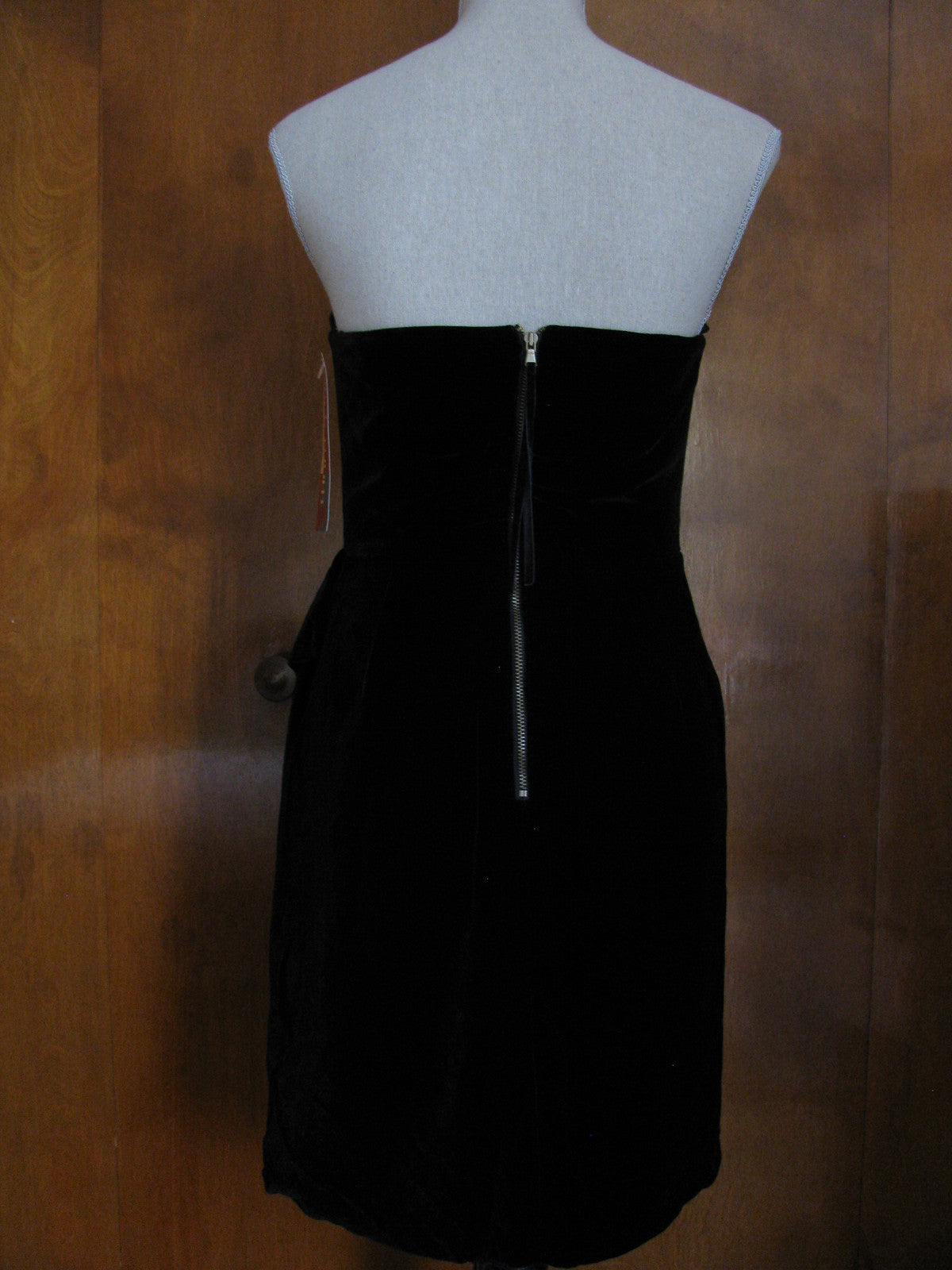 Marc by Mark Jacobs Women's Black Cotton Silk Evening Dress 6 