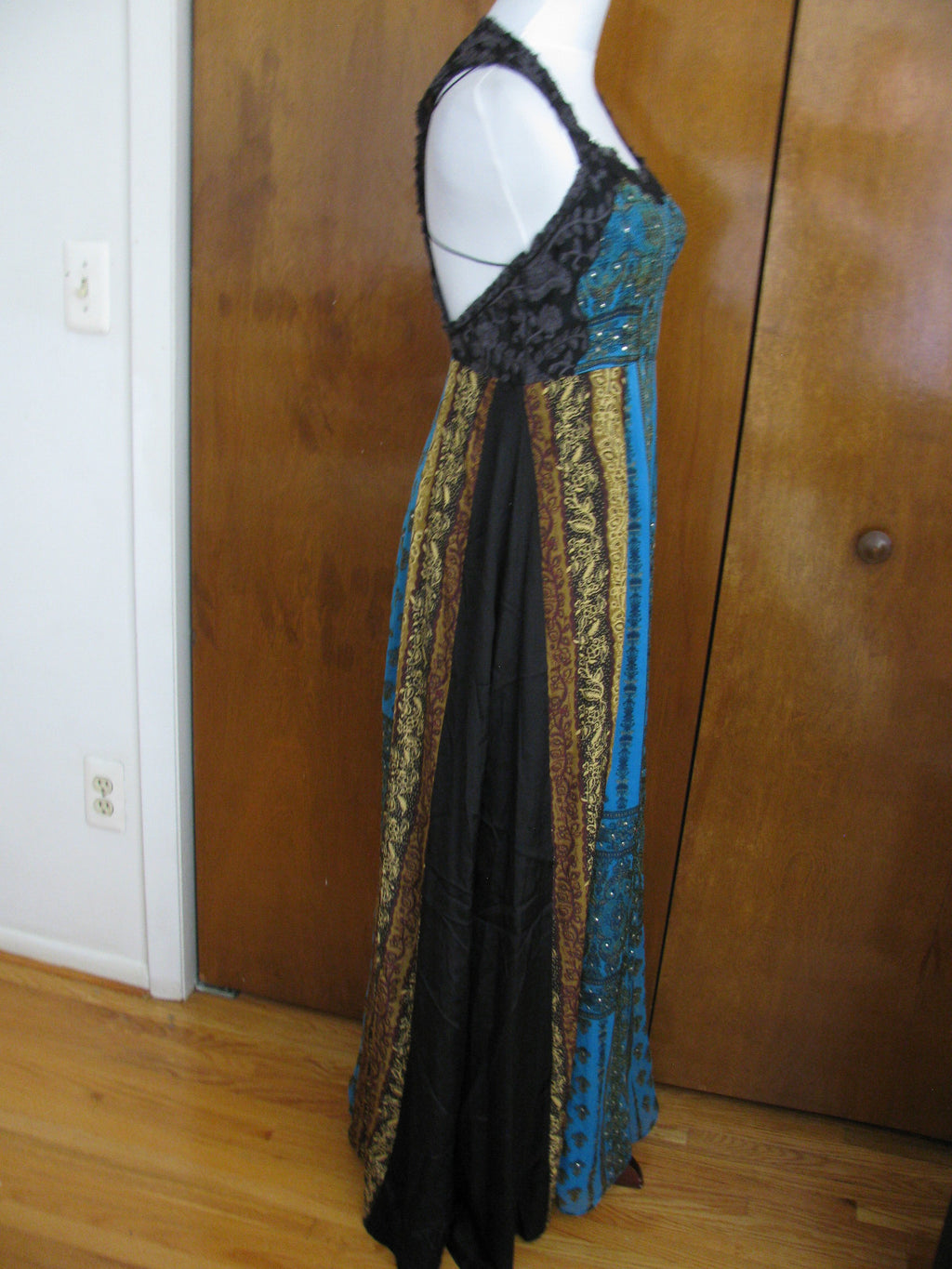 Free People women’s ocean soft rayon lined maxi new dress