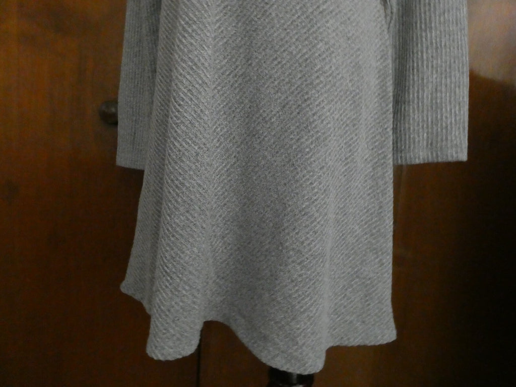 Gap Women’s Gray A-Line Long Sleeves Dress Medium, Xlarge