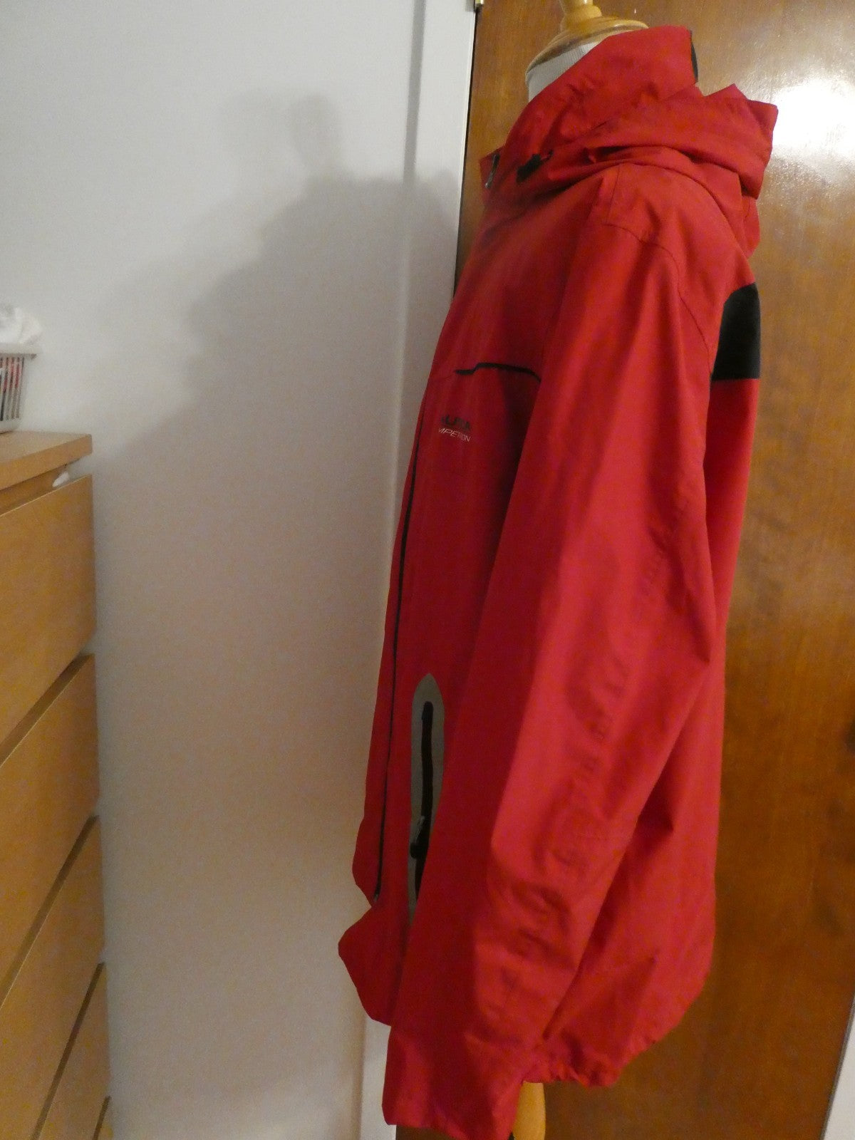 Nautica Competition men’s red water-resistant series breathable jacket XXL