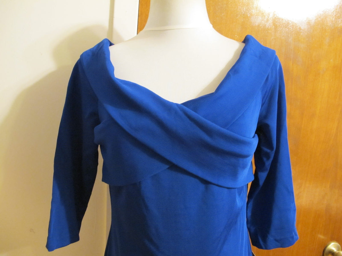 Ralph Lauren women’s blue NWT stylish lined dress size 12