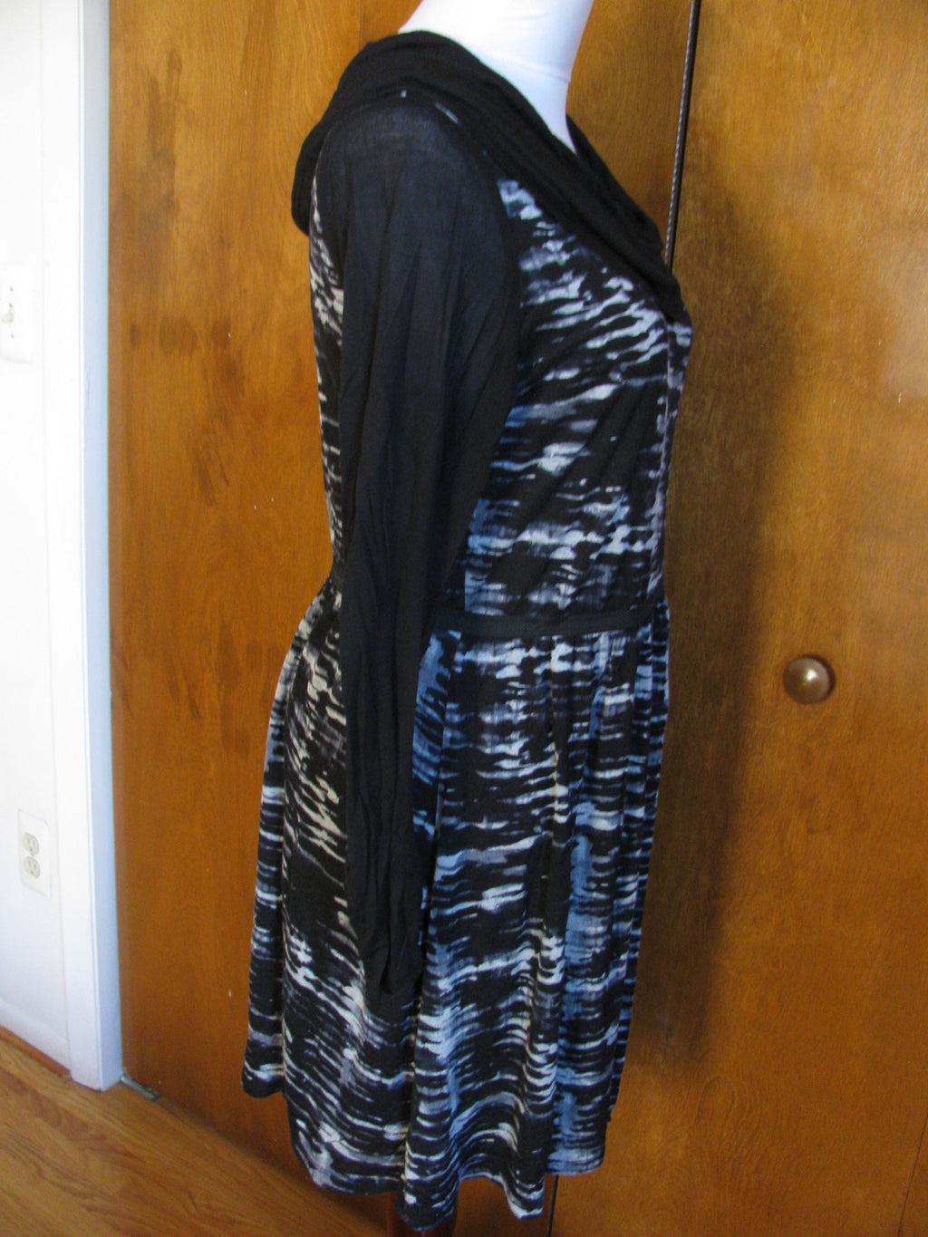 Kensie women’s heather grey combo lined dress Medium