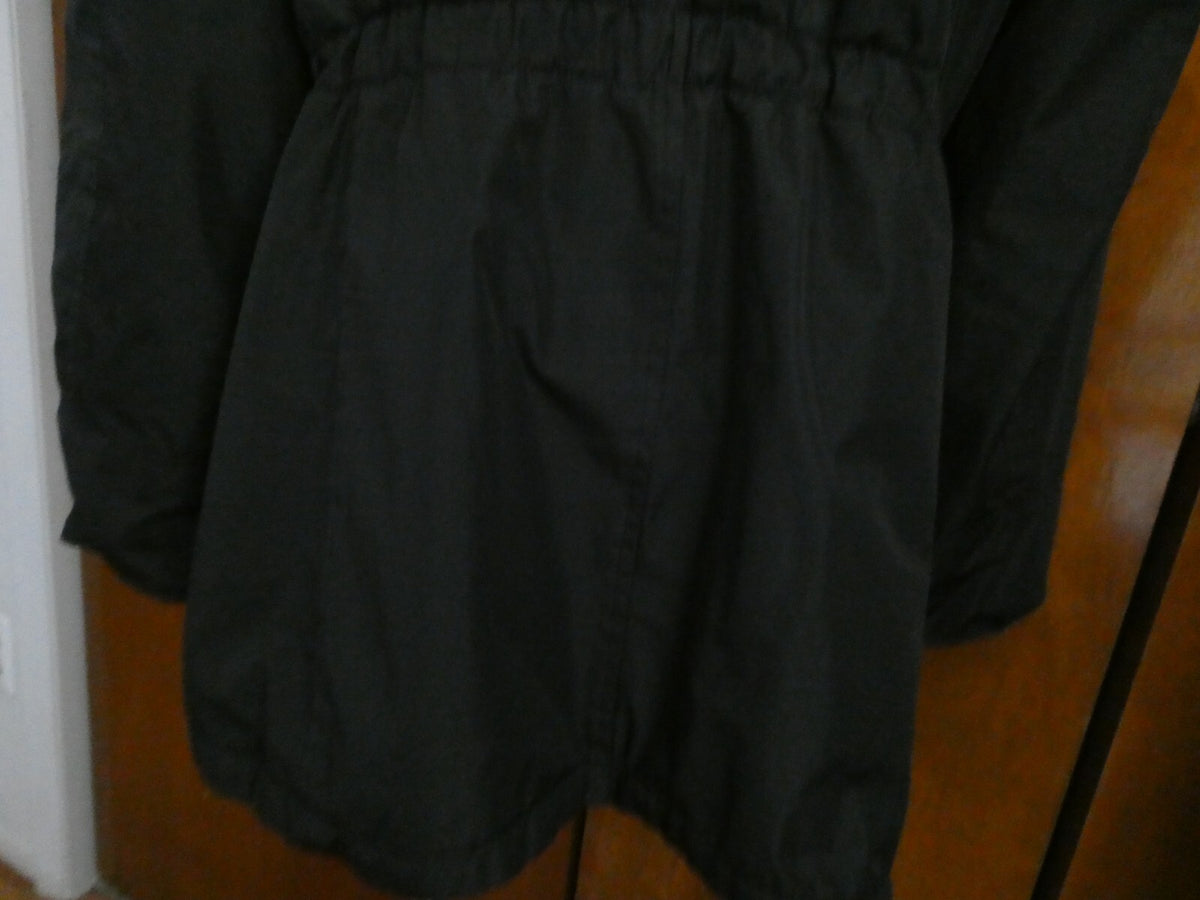 Avenue Women's Black/Multicolor Reversible Jacket Coat Size 18/20