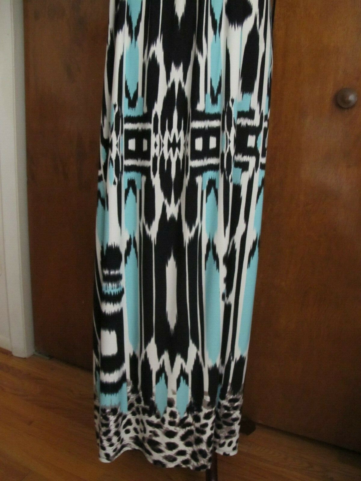 Roz Ali Women's Multicolor Maxi Detailed Dress Size 12 