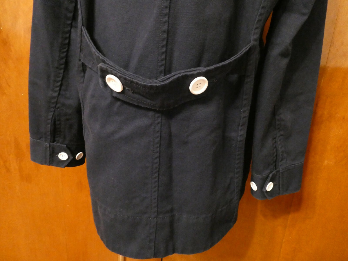 J. Crew Women’s Button Up Cotton Casual Long Blue Jacket/Coat Size 12