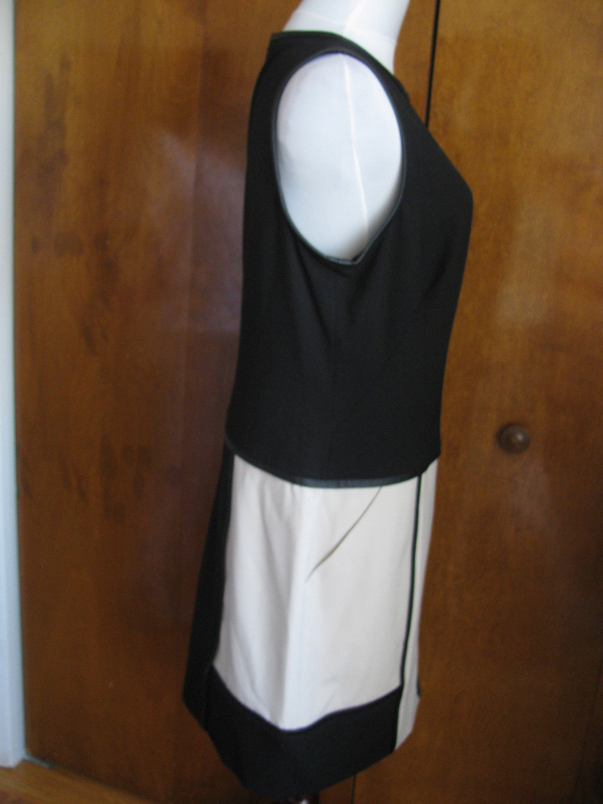 Ralph Lauren color black ivory navy stylish evening NWT dress size 16