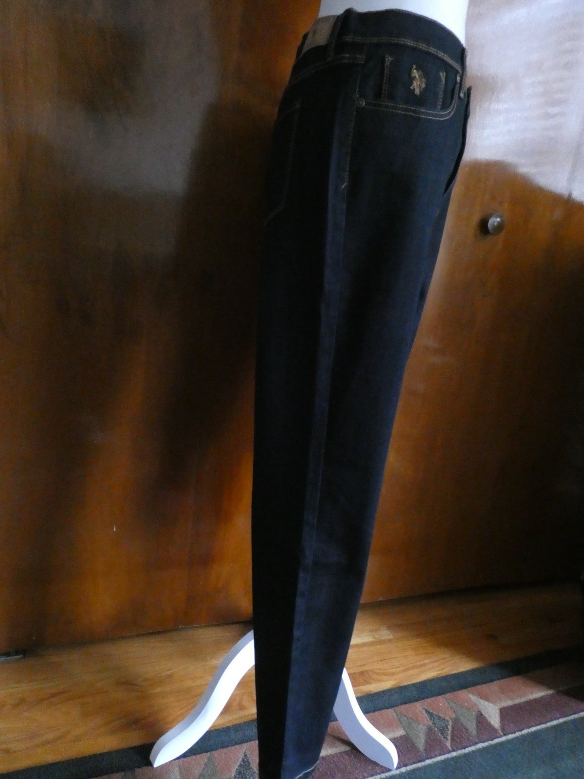 U.S. POLO ASSN. Women Jeans Size 14 Regular (Tagged 16) Skinny Mid Rise NWT