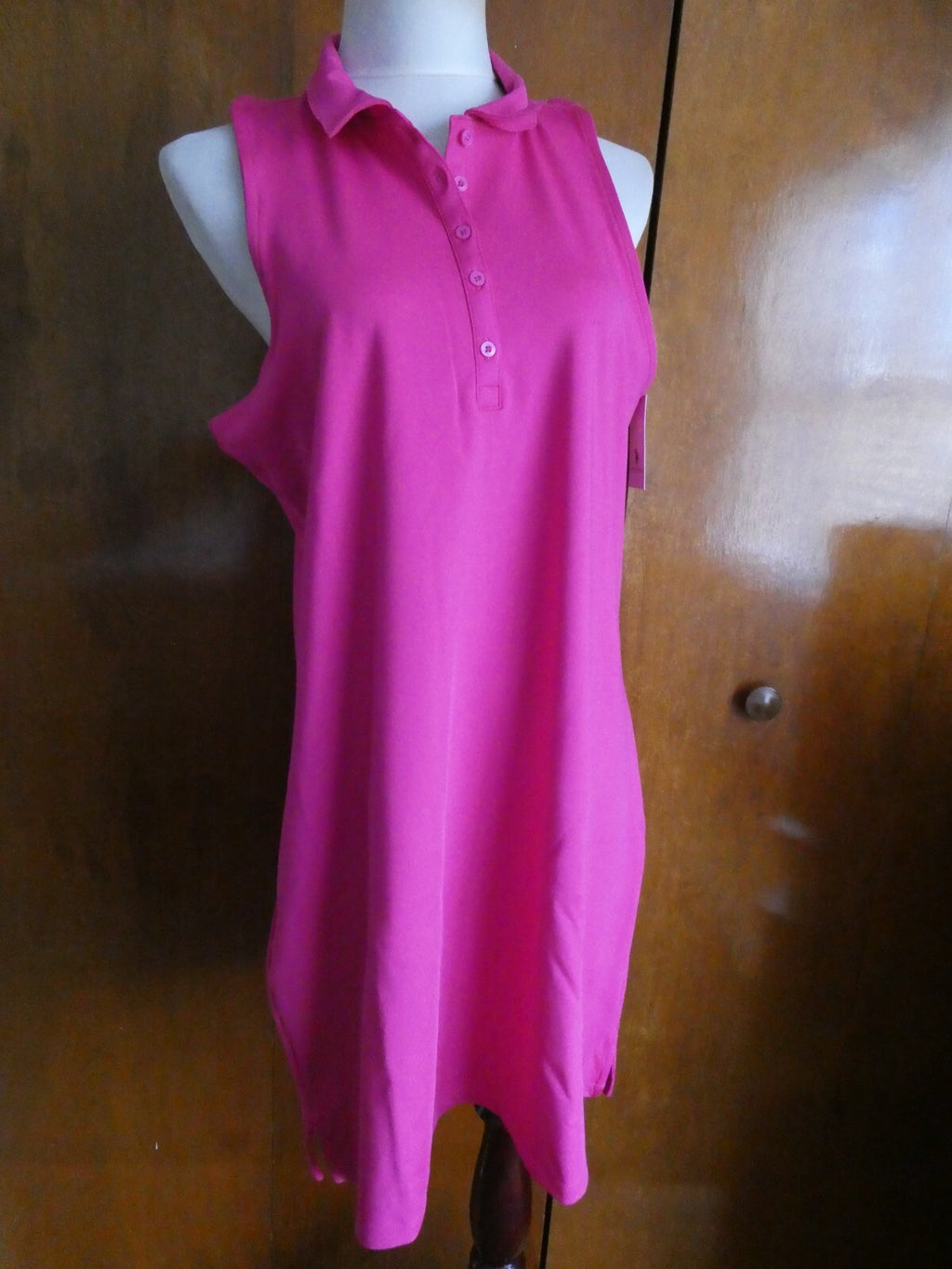 US POLO ASSN Women’s Pink USPA Sport Athletic Workout Dress Size Xlarge