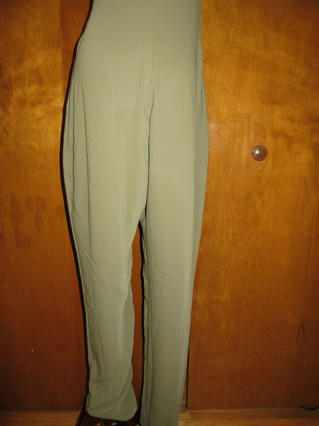 Rachel Roy women's army/black evening jumpsuit 