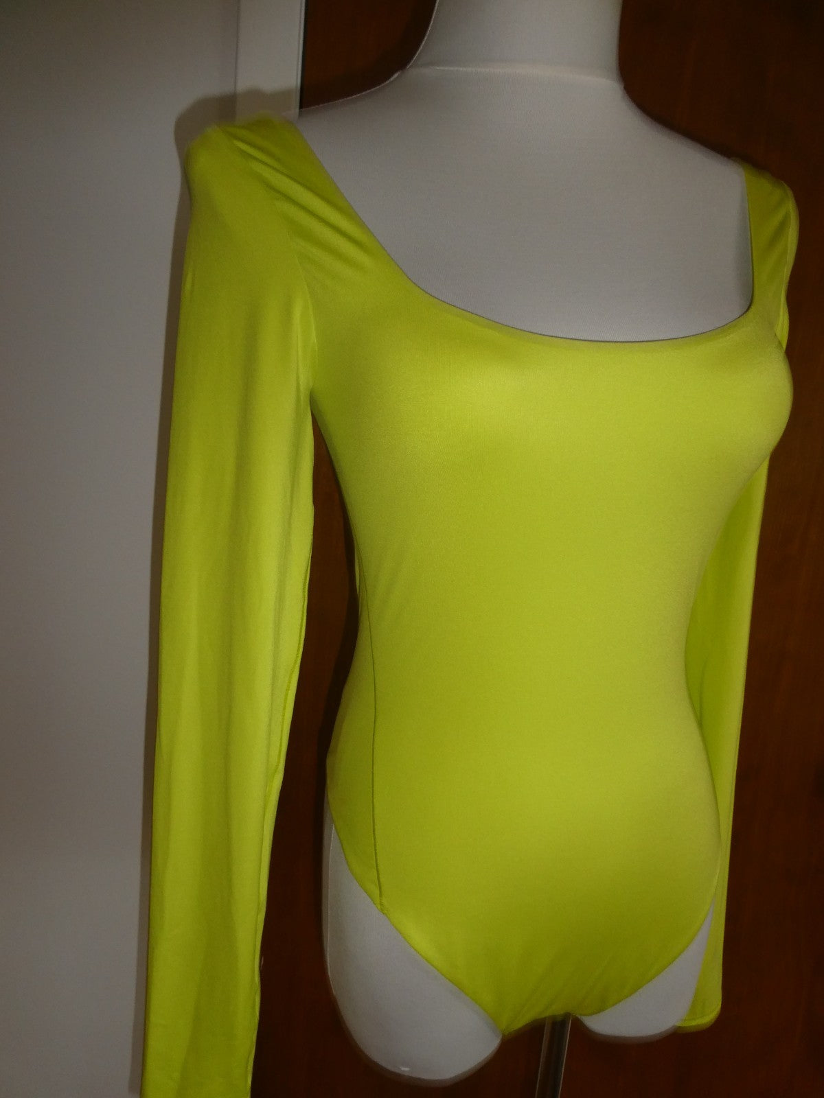Lululemon Bodysuit Wundermost Nulu Long Sleeve Thong Lime XS, M, L, XL