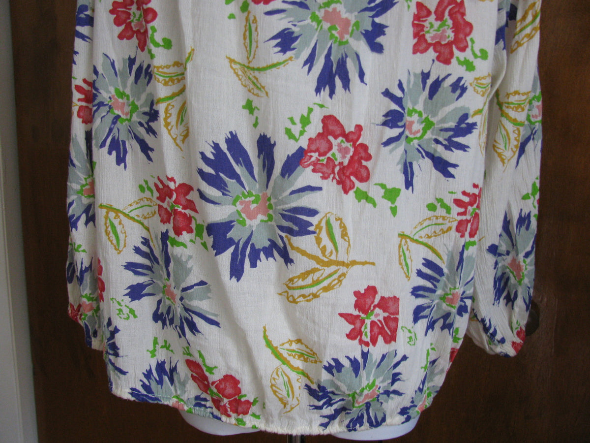 Denim & Supply women’s cotton/viscose colored 3/4 sleeves top Xlarge