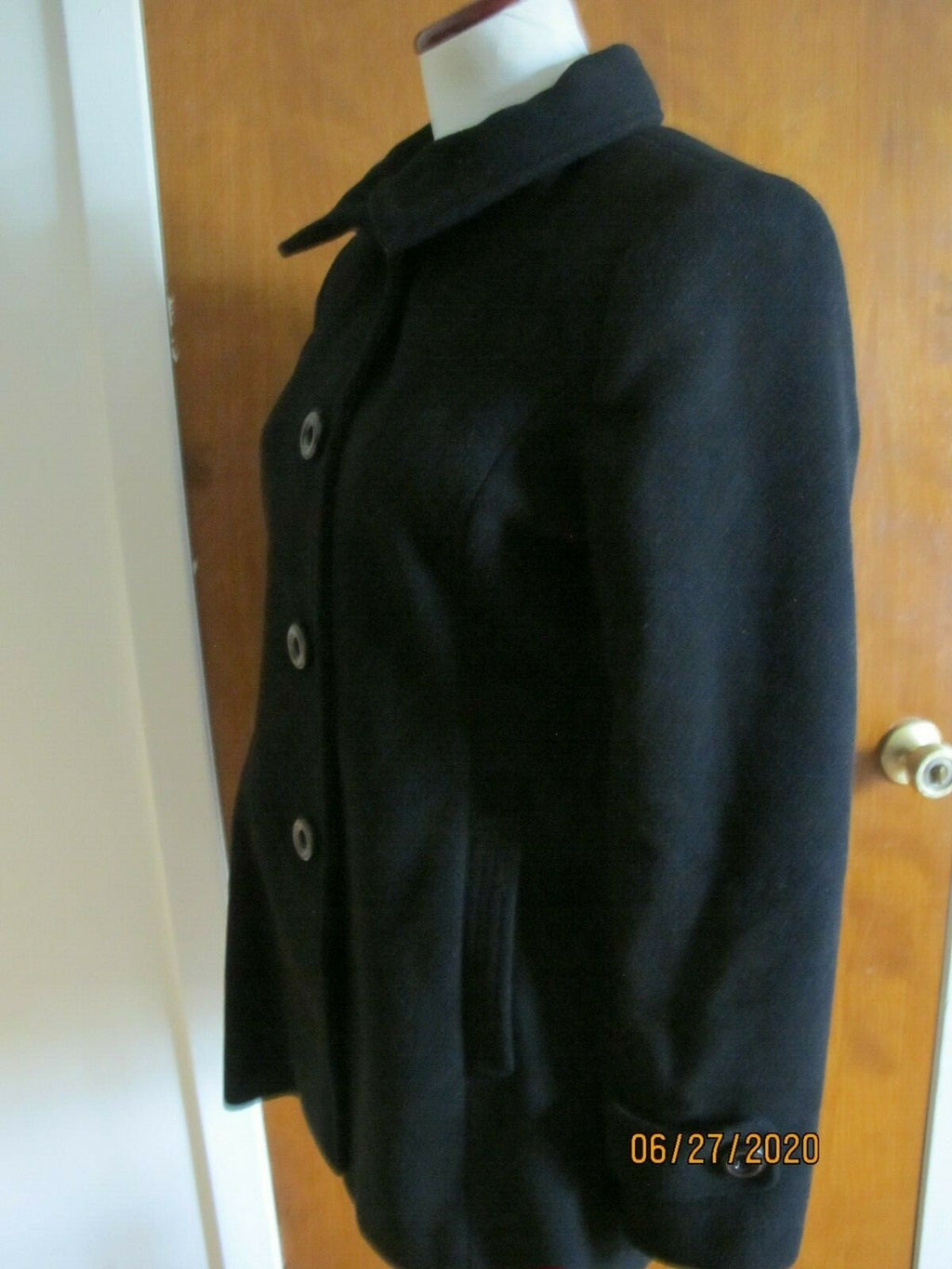 Kenneth Cole Women’s Black Basic Jacket Coat 4