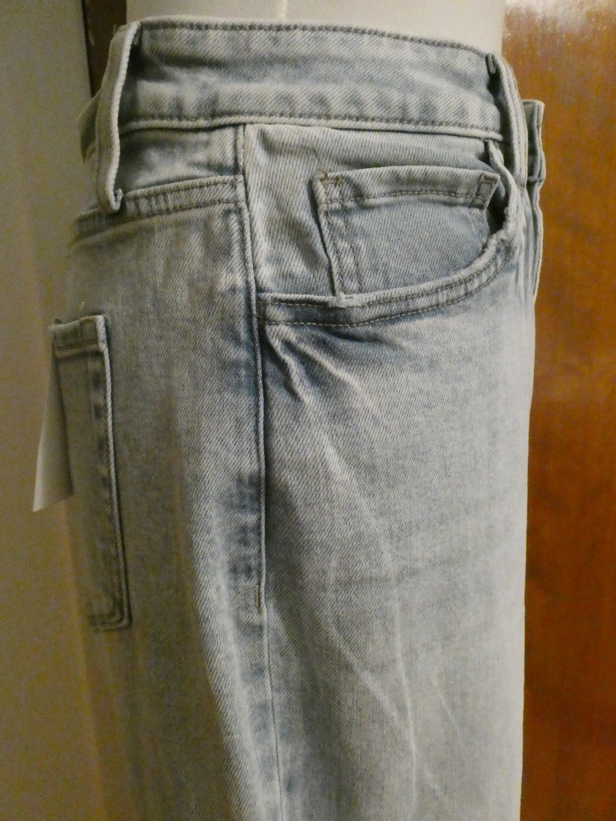Lovervet By Vervet Women Jeans Uncharted Threads GLYDenim Wash Wide Leg Tall 31