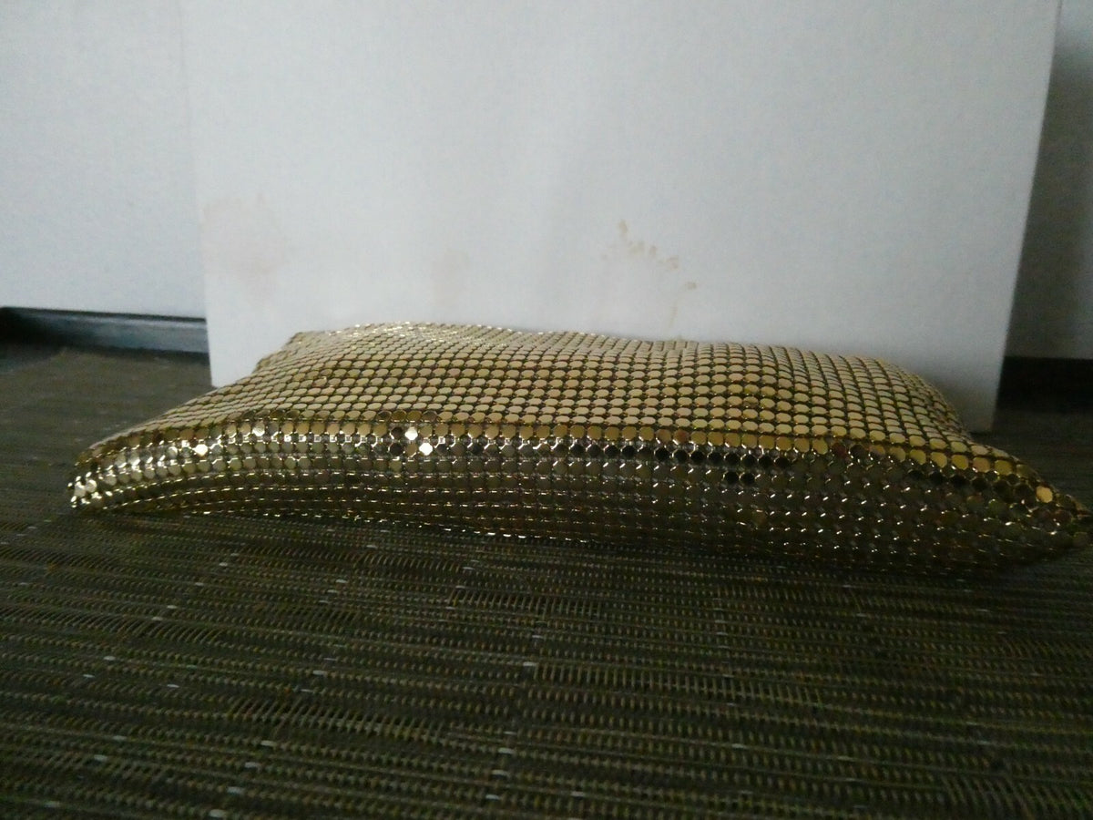 SCOOP Mesh Gold Evening Zippered Wallet NYC