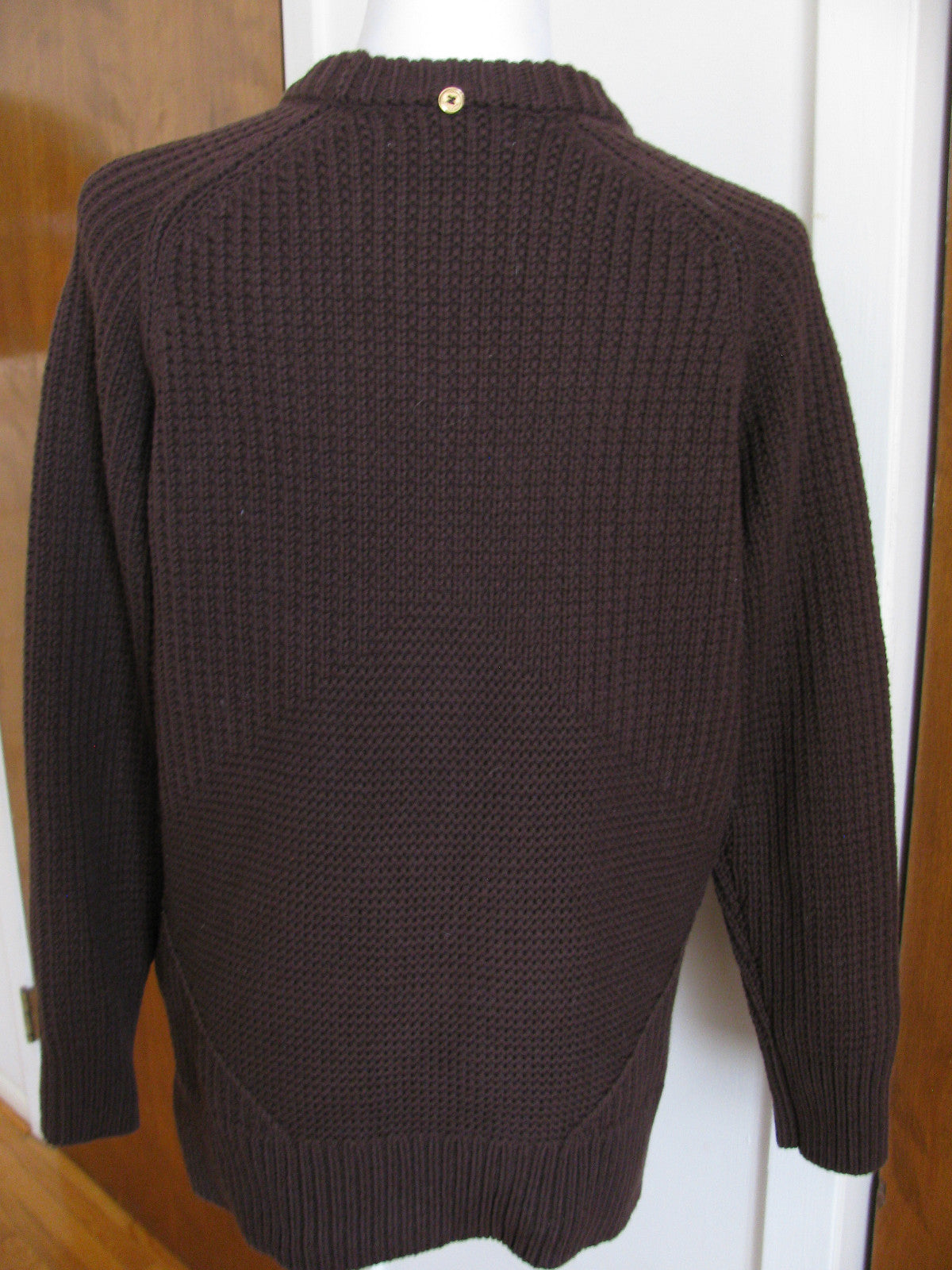 Michael Kors Women’s Brown Detachable Cowlneck Sweater New