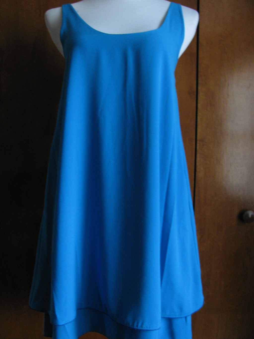 Rachel Rachel Roy women's blue lined layer mini dress Size Xsmall NWT