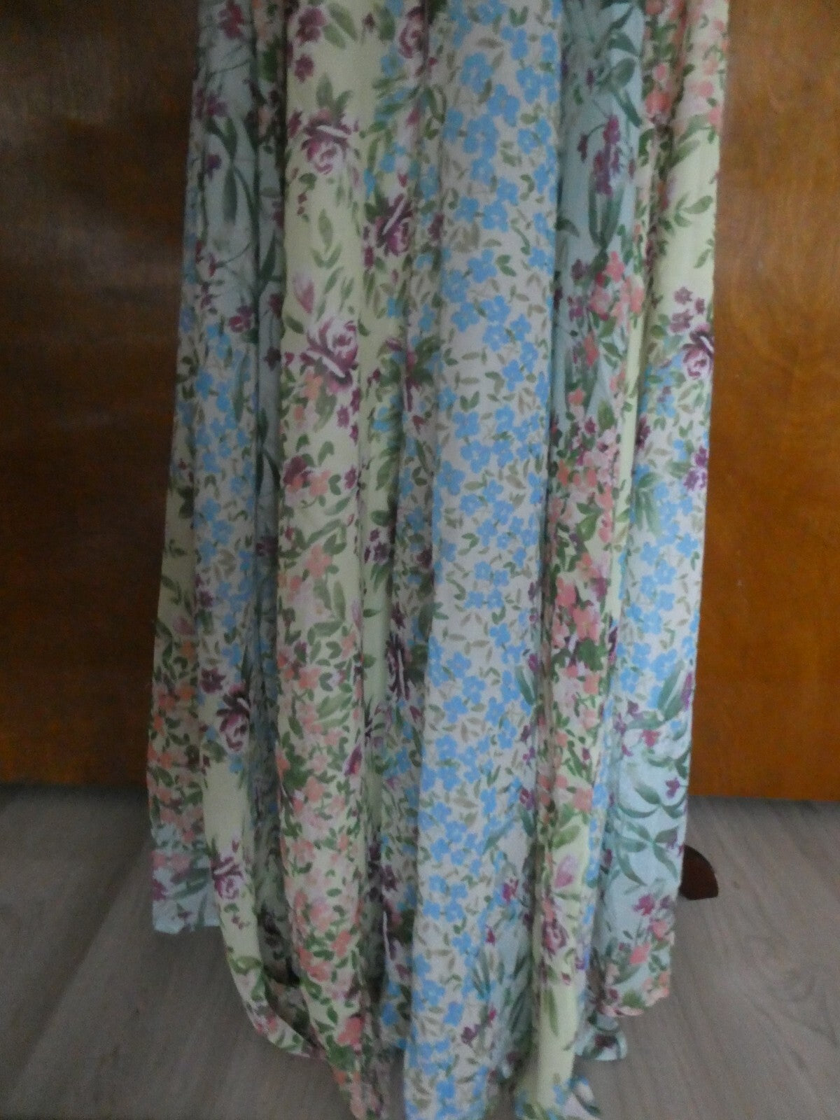 Anthropologie Yumi Kim Womens Multicolor Peace and Love Maxi Evening Dress L, XL