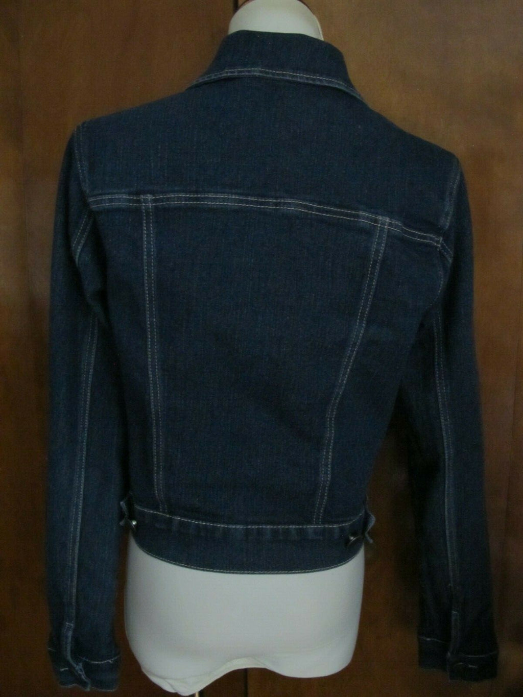 Nofuze Jeans women's soft blue jean jacket medium