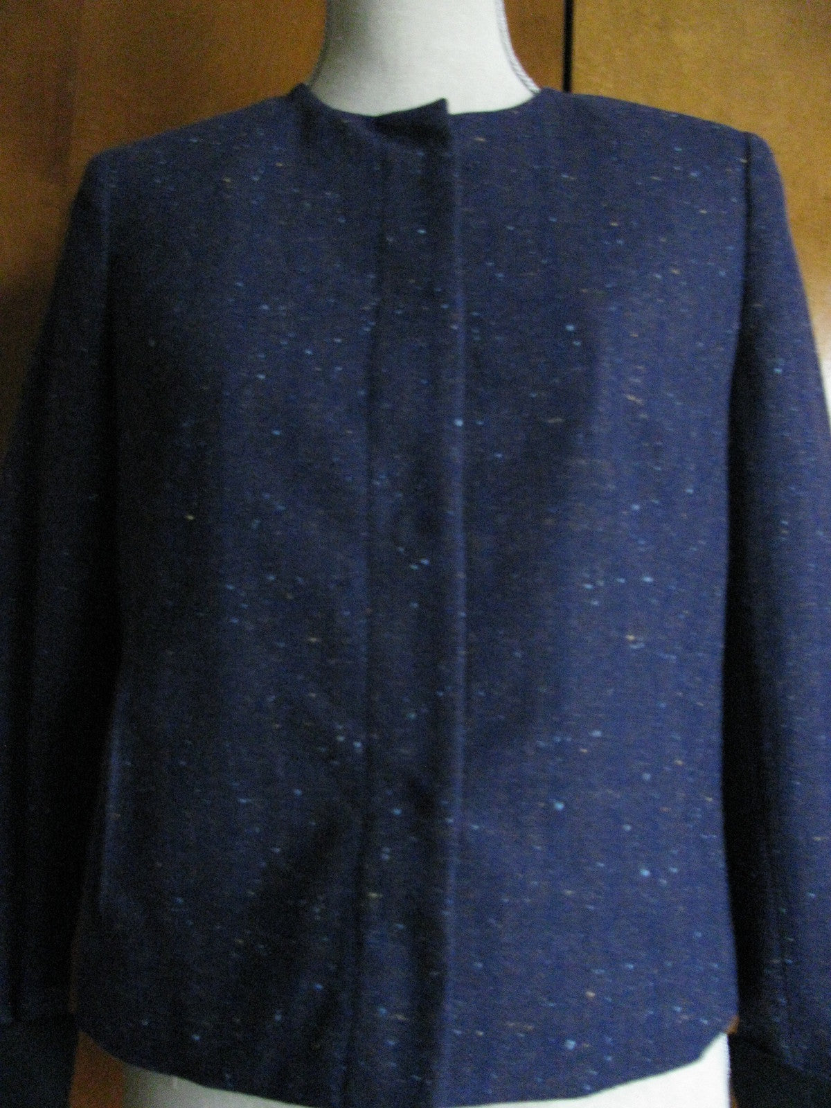 Gap women's purple wool blends elegant lined blazer New