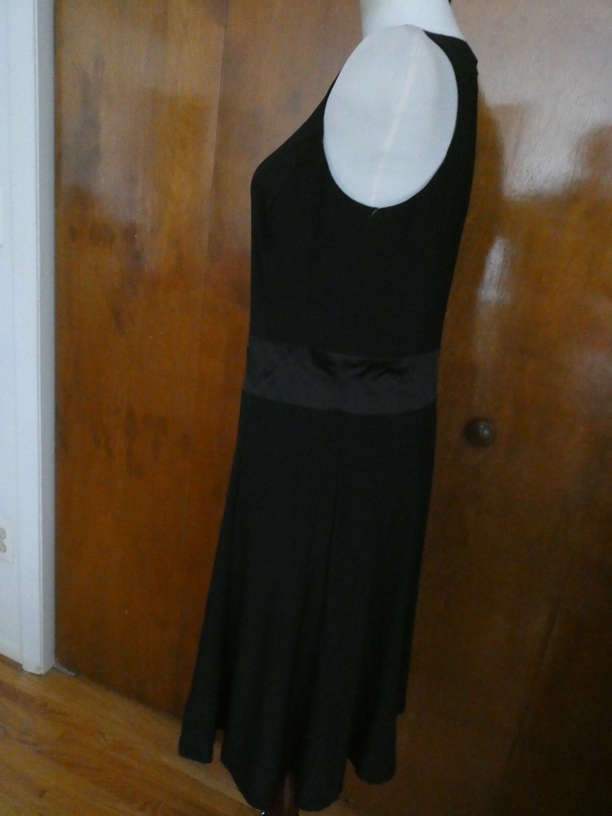 Ralph Lauren women’s black elegant neck Jersey evening dress