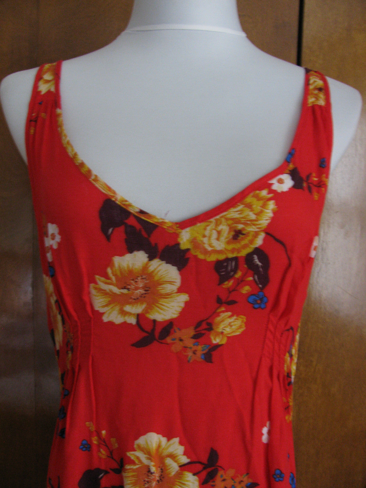 Free People women’s multi color soft rayon long dress New