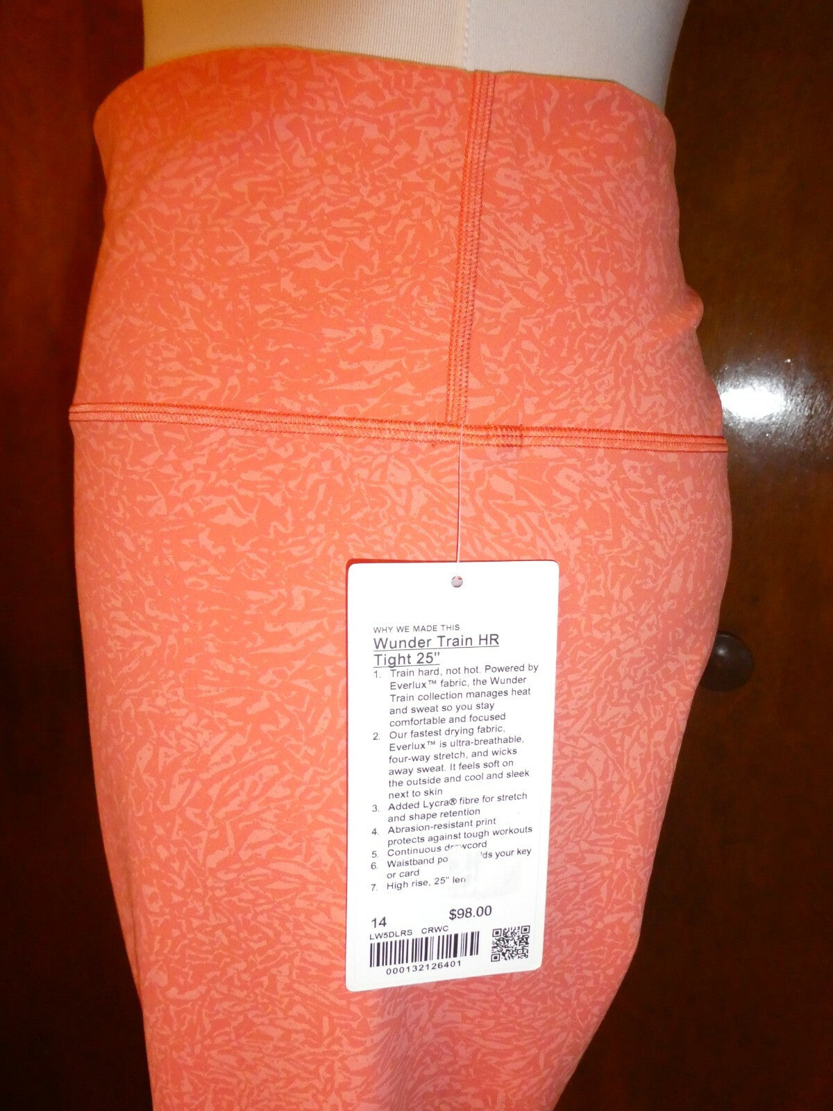 Lululemon athletica Active Leggings Orange  Size 14, 16