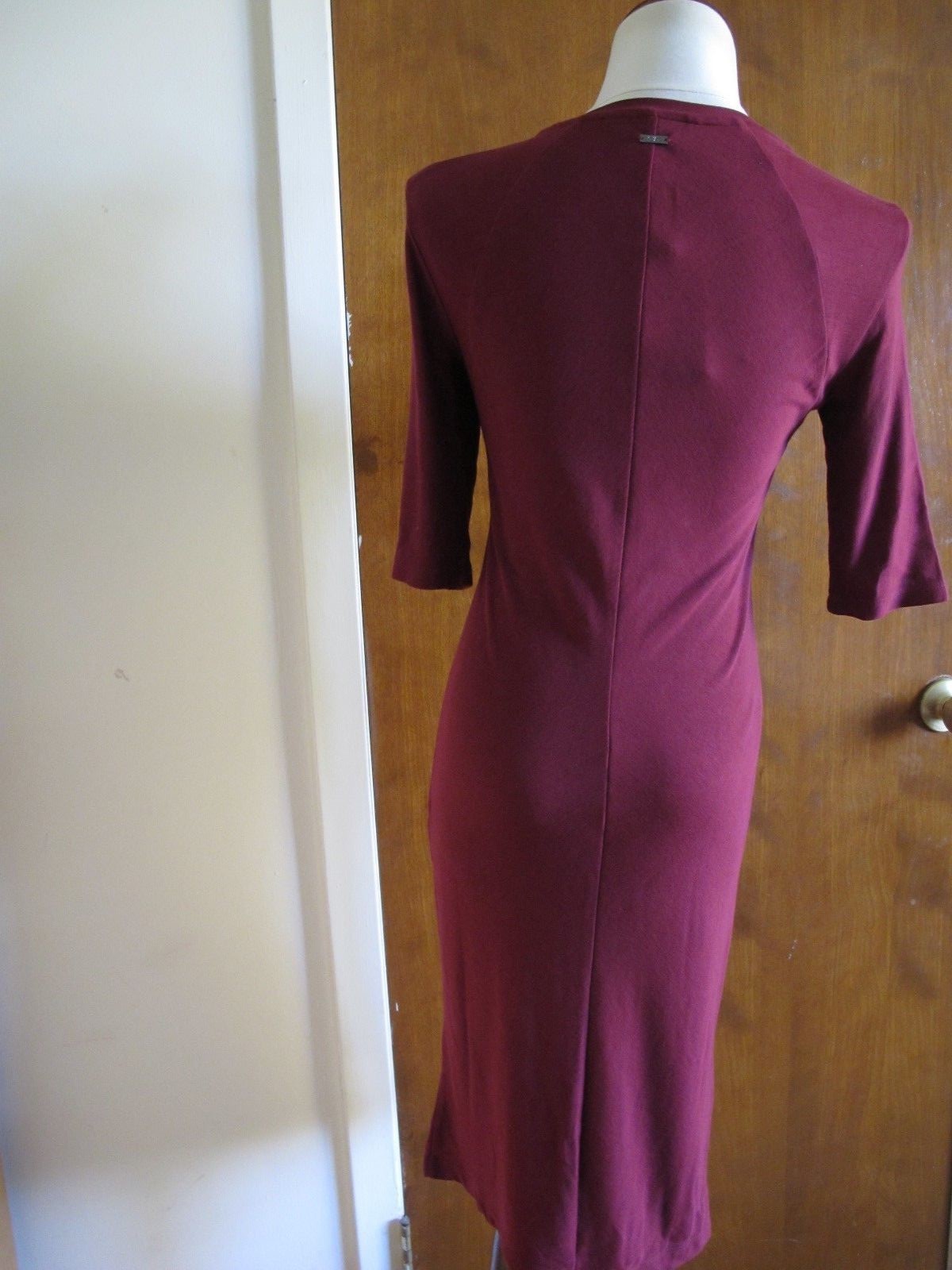 Armani Exchange Women's Burgundy Dress Size Medium 