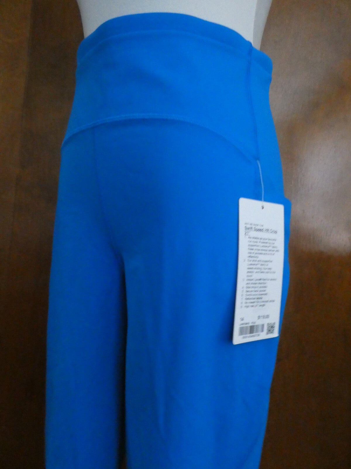 Lululemon Women's Blue Swift Speed HR Crop 21” Run Leggings Size 14, 18