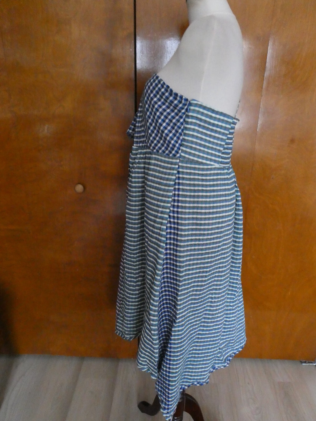 ANTHROPOLOGIE MAEVE Women's Waverly Plaid One Shoulder Full Lined Dress 10,14,16