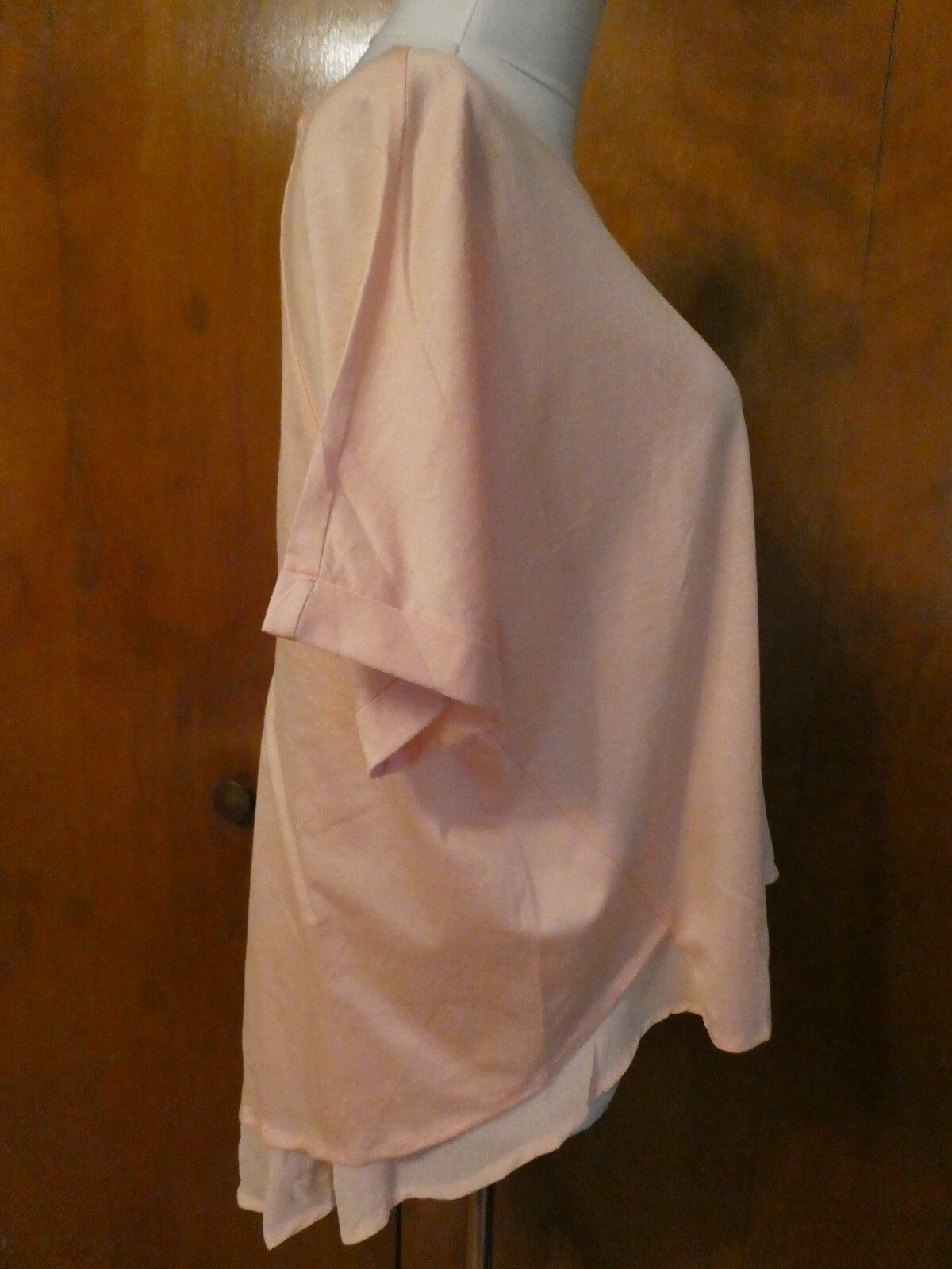 Anthropologie Eri +Ali Women's Rose Ruffled Linen Top Size Medium