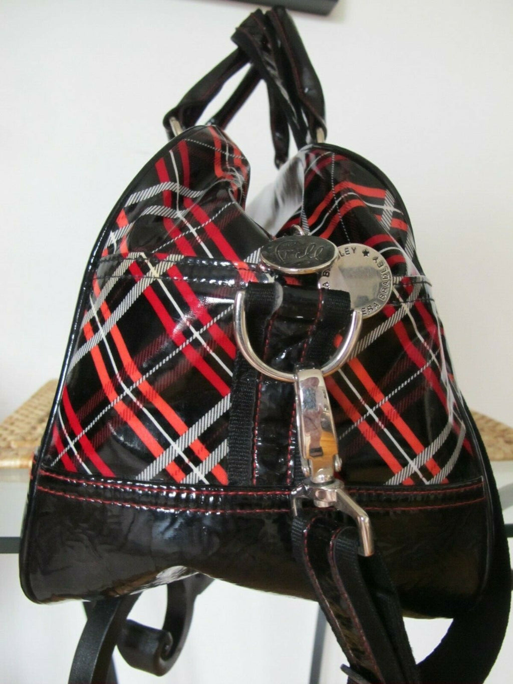 Vera Bradley Frill Women's Vinyl Multicolor Travel Bag 