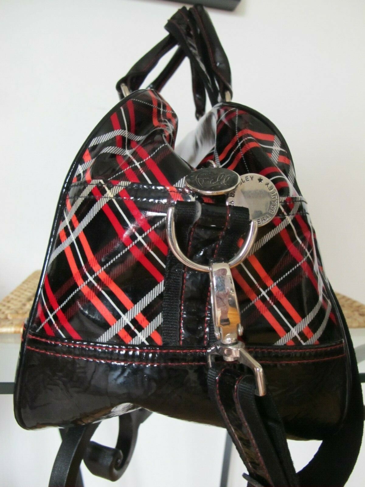 Vera Bradley Frill Women's Vinyl Multicolor Travel Bag 