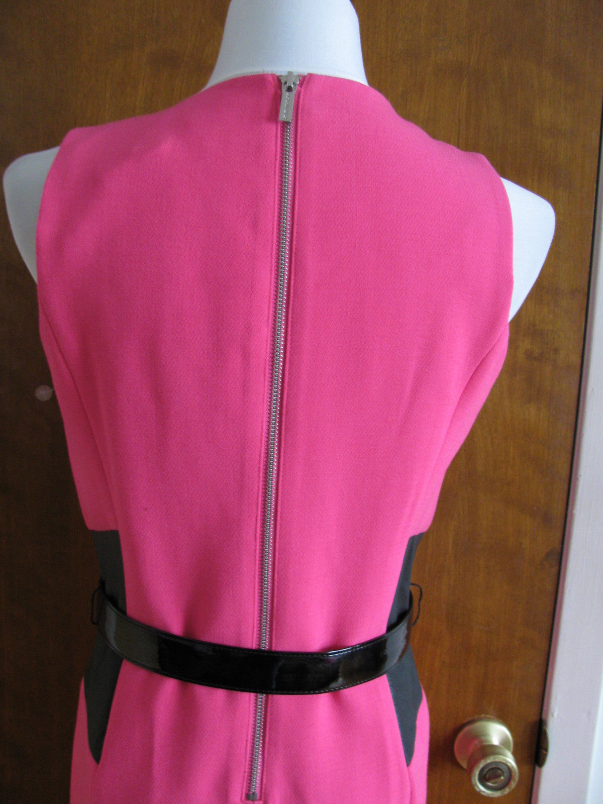 Michael Kors Women’s Neon Pink Black Dress 10