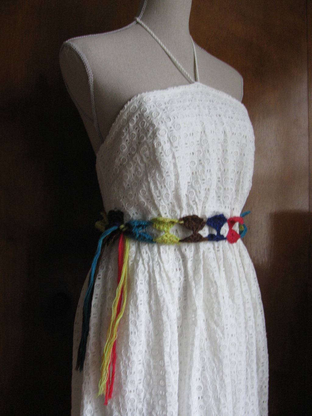 Anthropologie HD In Paris Women White Dress 