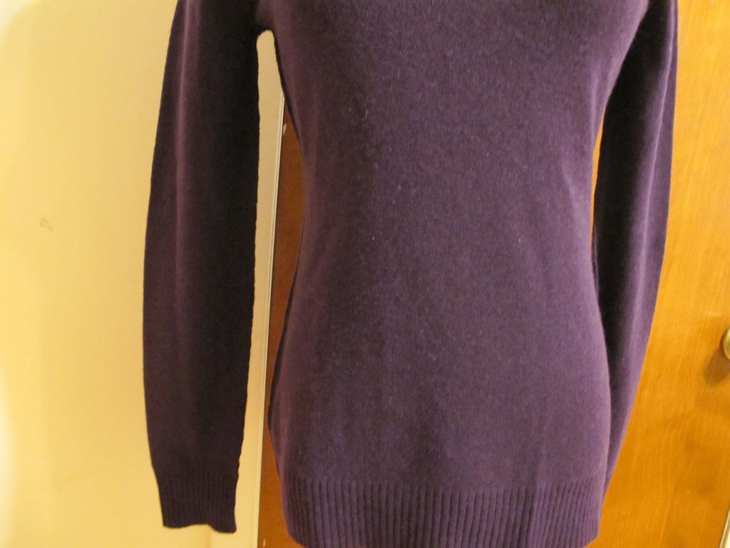 Bloomingdale's Aqua Women's Amethyst Cashmere Turtleneck Sweater XSmall